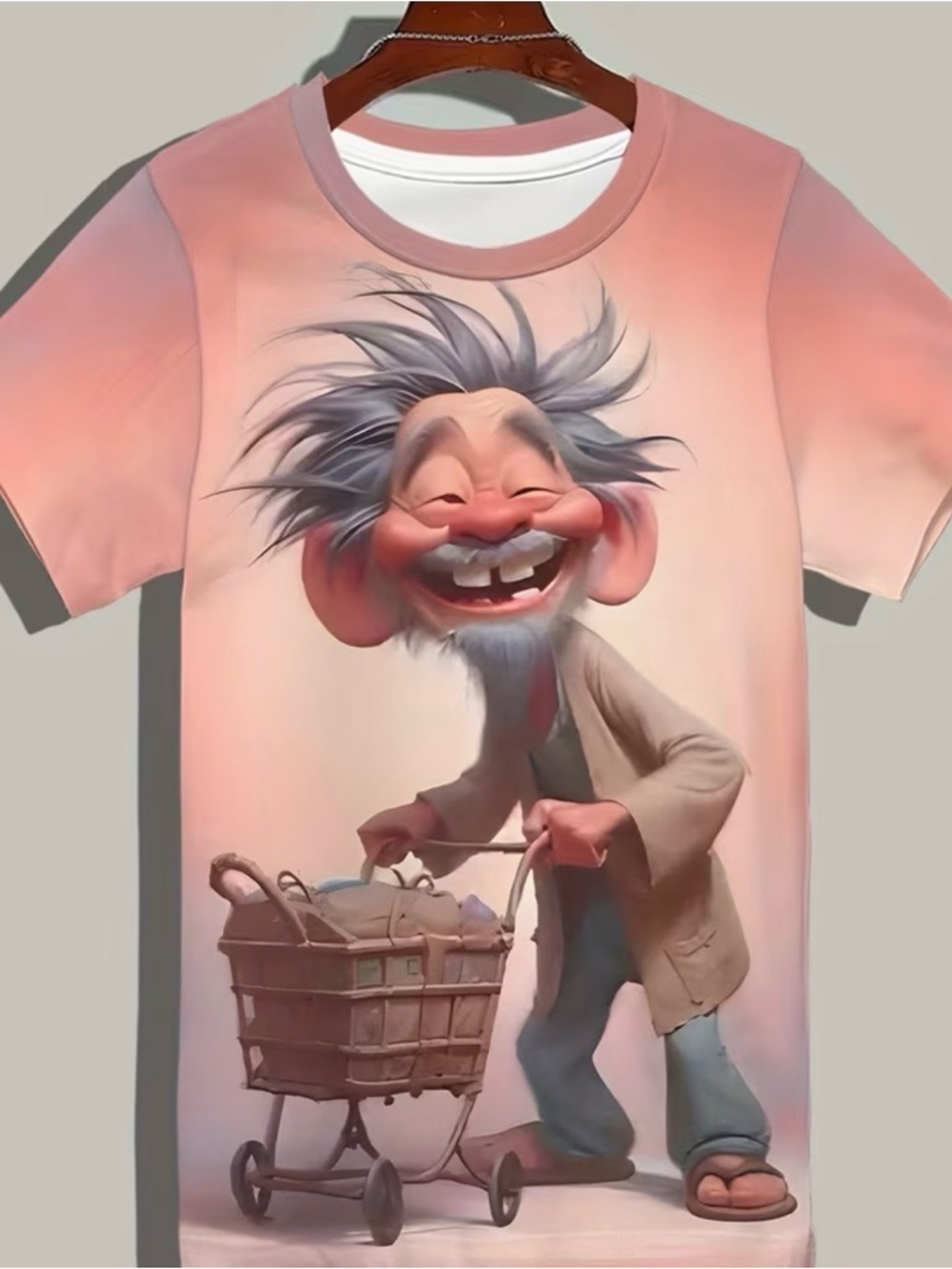 Mens Character Graphic Tee - Small